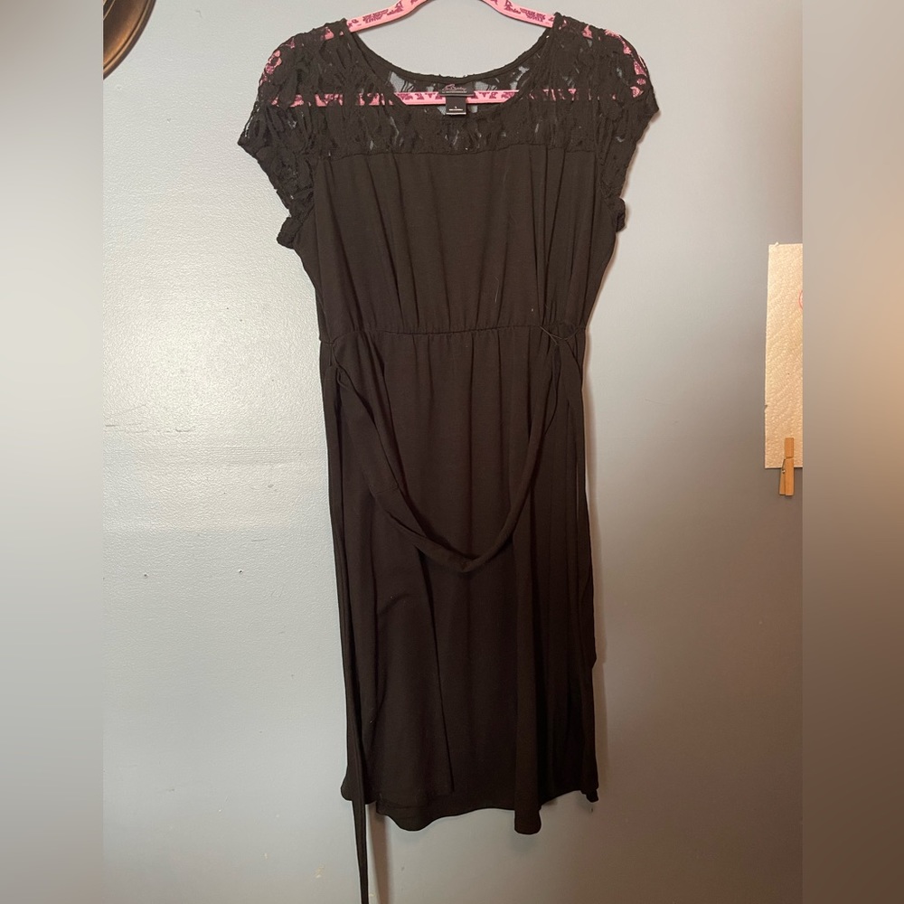 Little black dress maternity